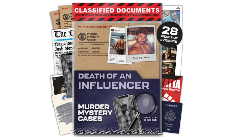 Lucky Egg Murder Mystery Case Death of an Influencer Jigsaw Puzzle