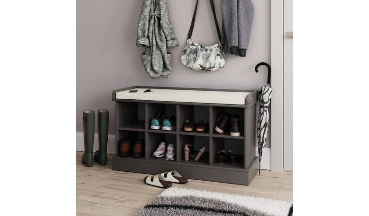 Argos shoe bench hot sale