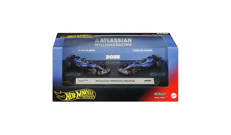 Hot Wheels Premium Formula 1 Atlassian Williams Racing 2-Pack of 1:64