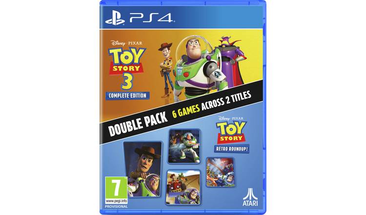 Toy Story Retro Roundup & Toy Story 3 Complete Ed Double Pack PS4 Game Pre-Order