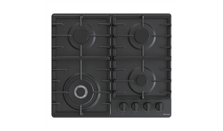 Hisense GM663BHF Gas Hob - Black
