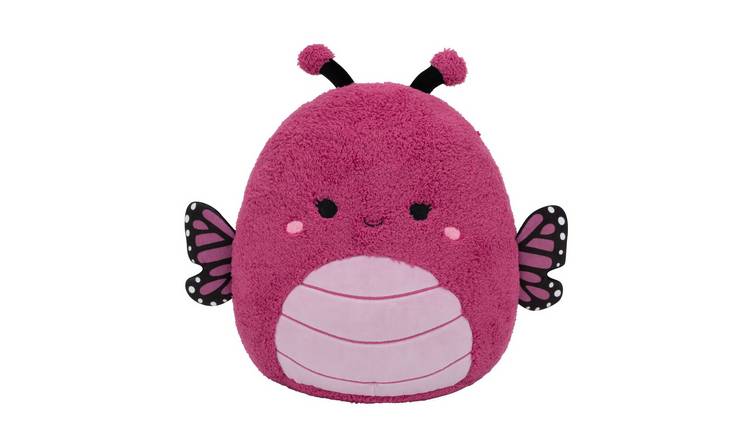 Squishmallows Original Marcelina the Pink Monarch Butterfly 12 Inch Soft Toy