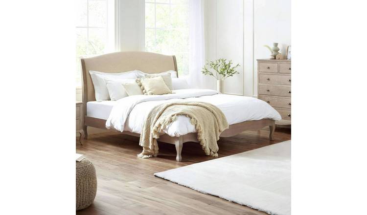 Julian Bowen Camille Double Bedframe - Neutral
