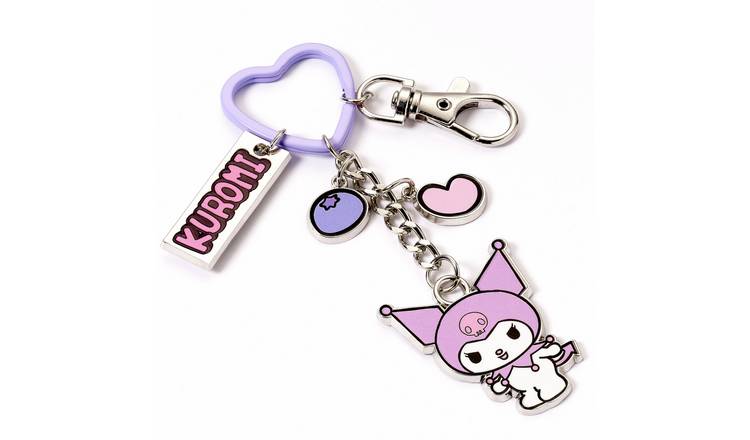 Hello Kitty Kuromi Charm Keyring