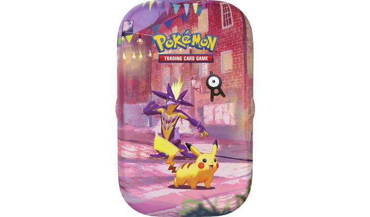 Pokémon Mini Tins 30th Celebration Booster Pack Pikachu Night Trading Card