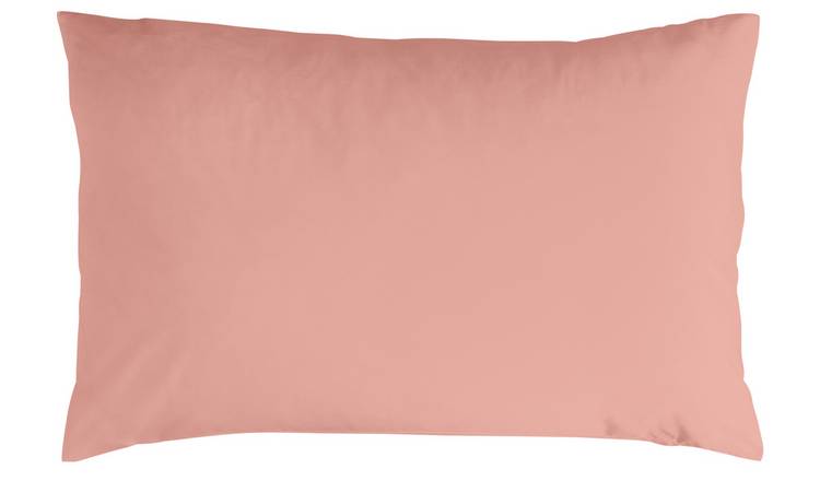 Buy Habitat Egyptian Cotton Standard Pillowcase Pair Blush Pillowcases Habitat