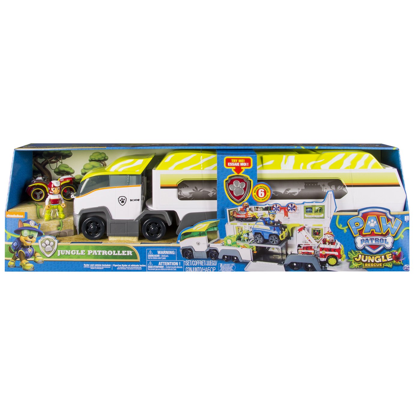 paw patrol paw patroller truck