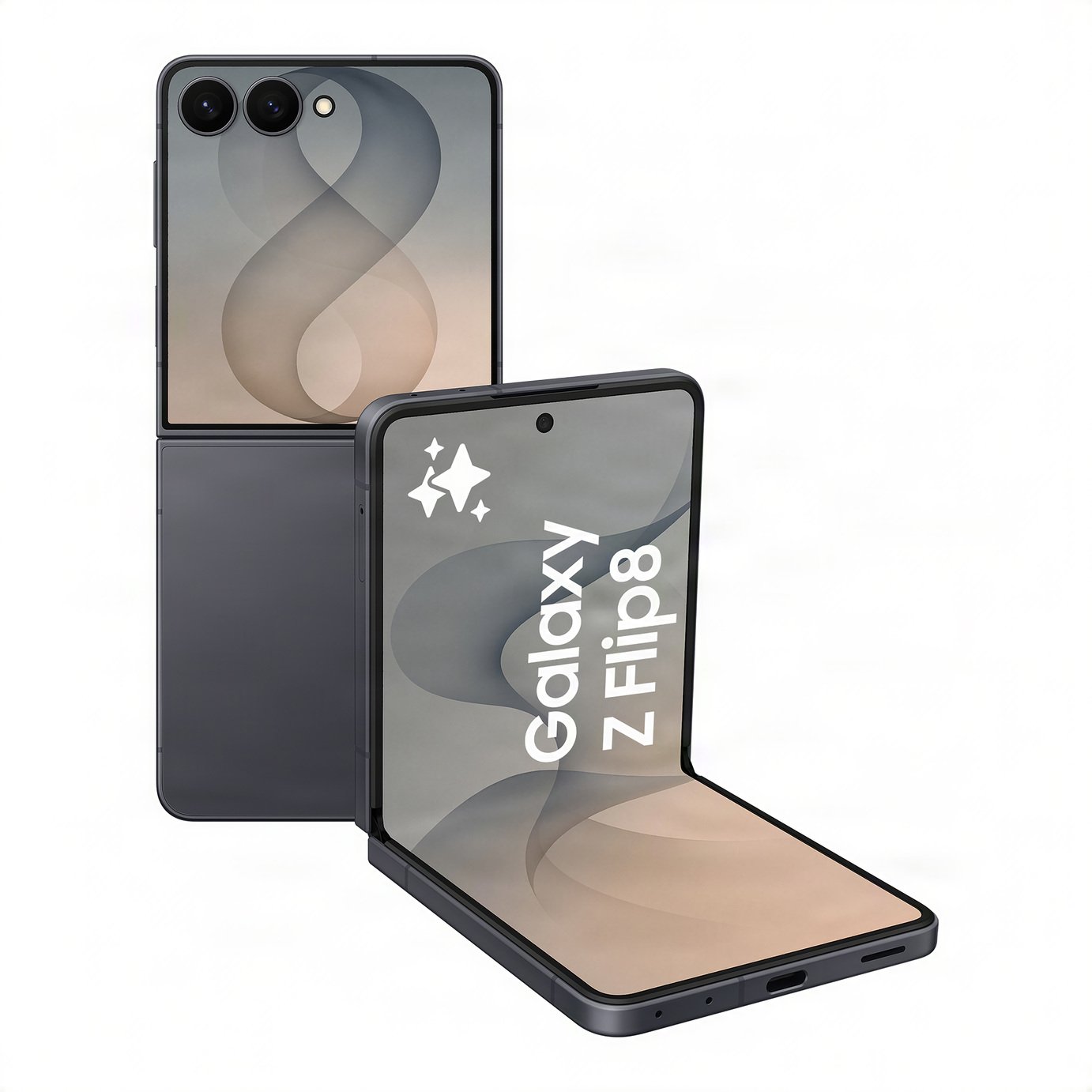 Galaxy Z Flip8 5G RAM Dual SIM Smartphone Graphite