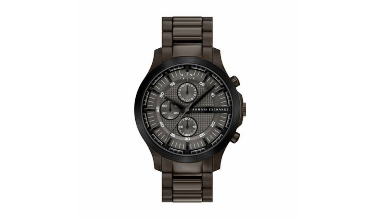Armani Exchange Chronograph Brown Stainless Steel Bracelet Watch