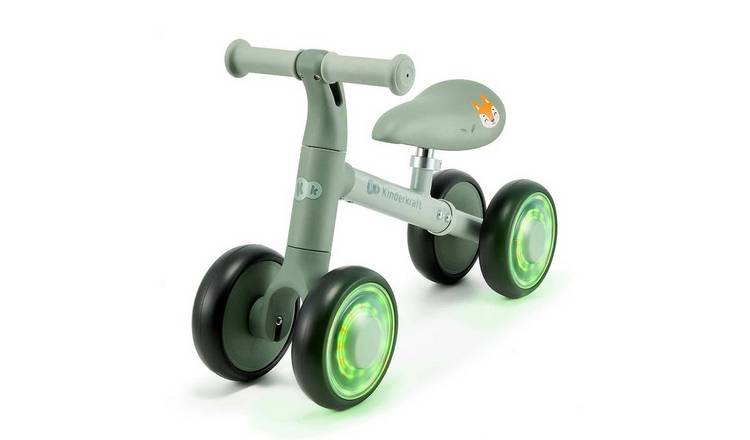 Kinderkraft Cutie Flash 6 Inch Kids Balance Bike - Green