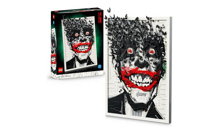 LEGO DC Batman The Joker Wall Art Comic Cover Batman Wall Decor 67012 PREORDER