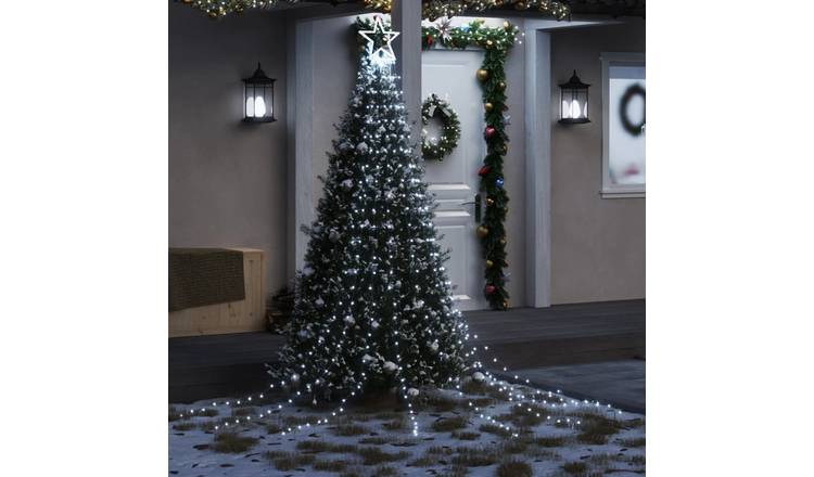 Walplus PVC Christmas Tree Light 320 LEDs Cold - White - 375 cm