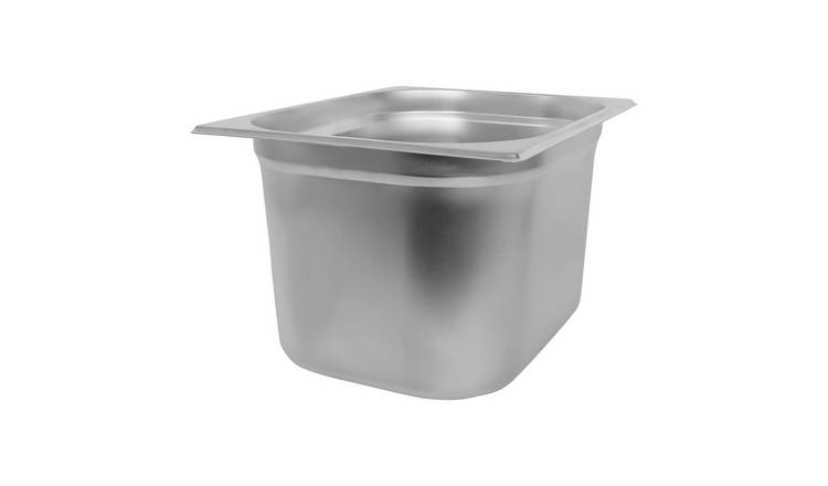 Argon Tableware Stainless Steel Gastronorm Container 1/2 - 11L
