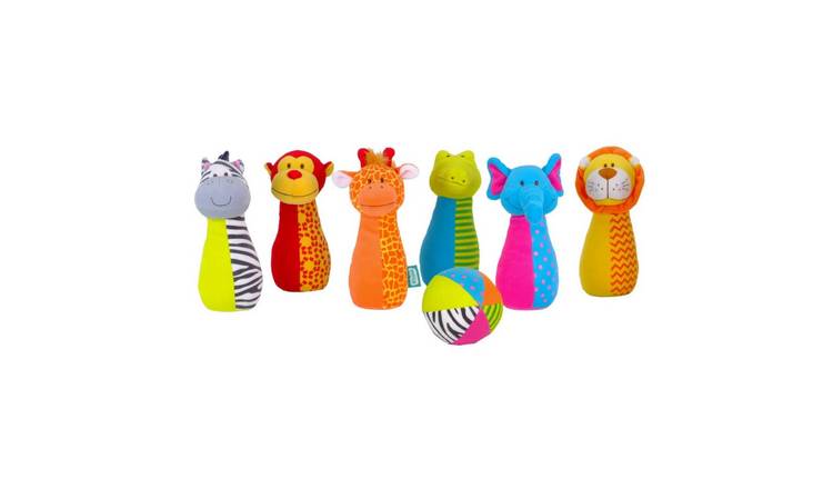 Fiesta Crafts Jingly Jungle Bowling - Birth +