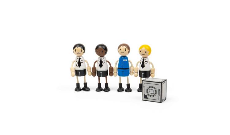 Tidlo Police Officer and Prisoner Dolls - 18 Months +