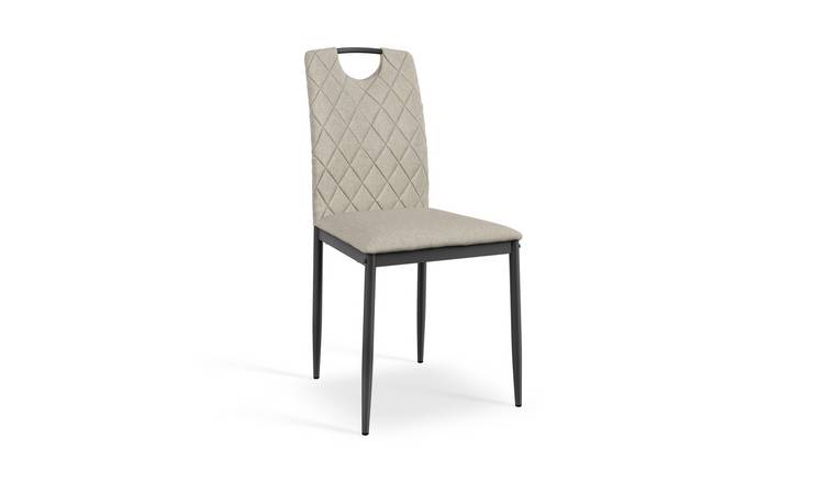 Furniture Online Monza Set Of 8 Fabric Dining Chair – Beige