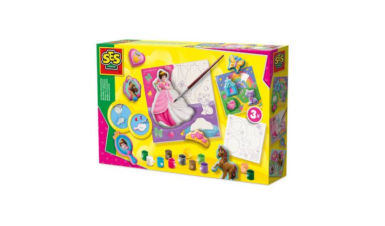 SES Creative Princess Casting and Painting Craft Set - Age 5+