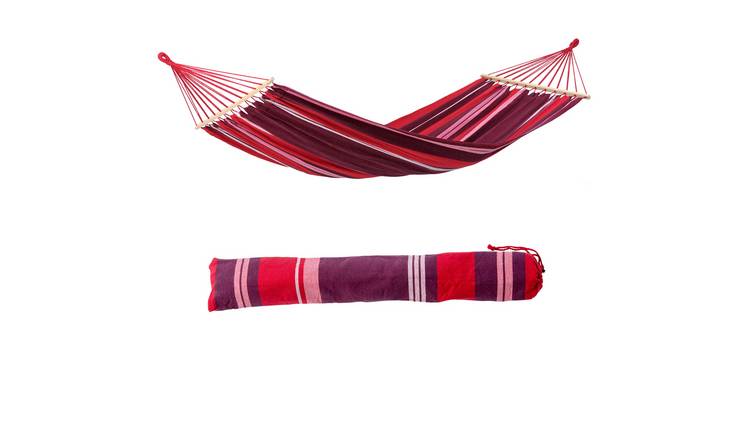Amazonas Samba Single Cotton Spreader Bar Hammock – Fuego