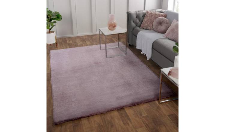 DS Living Dovilla Plush Rug - Amethyst - 100x60cm