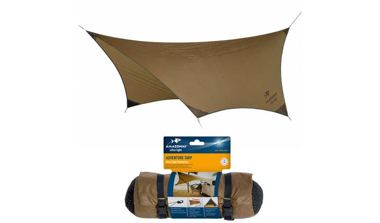 Amazonas Adventure Waterproof Hammock Tarp - Brown