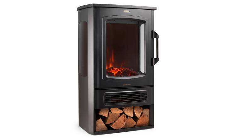 VonHaus 2000W Electric Stove Heater - Black