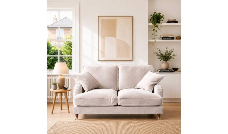Artemis Home Mackenzie 2 Seat Sofa - Silver