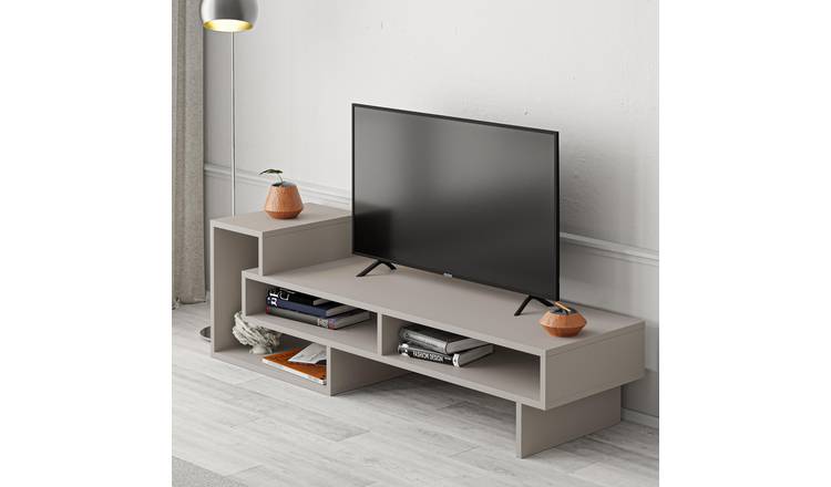 Decortie Tetra Particleboard TV Unit - Mocha