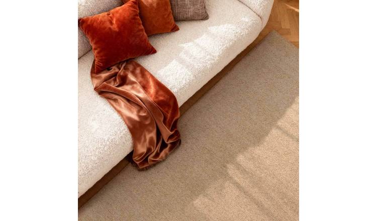 Hanse Home Beige Puristic Fine Boucle Wool Rug - 140 x 200cm