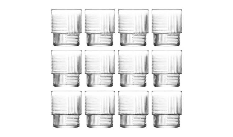 LAV Helen Stacking Whisky Glasses - 230ml - Pack of 12