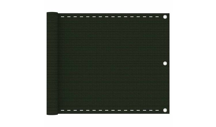 Walplus HDPE Balcony Screen - Dark Green - 75 x 500 cm