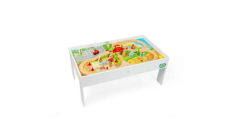 Bigjigs Rail Train Set & Table - 3 Years +