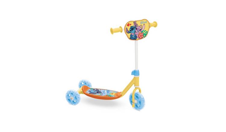 Mondo 3-Wheel Disney Stitch Scooter - Yellow