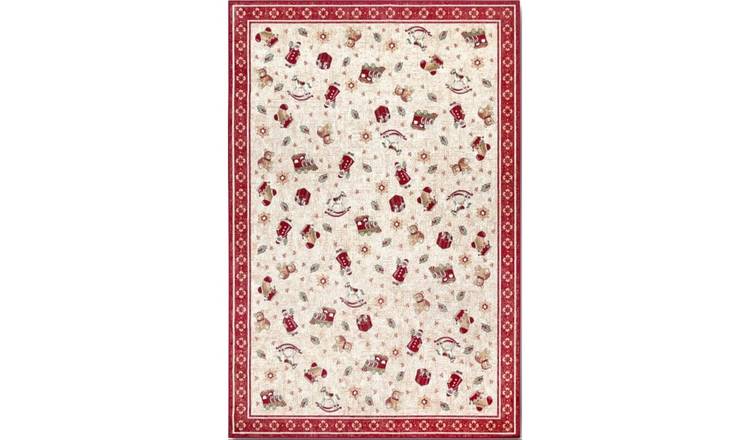 Villeroy & Boch Red Nostalgic Shine Rug - 160 x 230cm