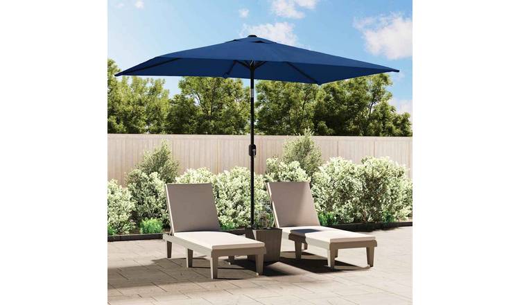 Walplus Garden Parasol - Azure - 300 x 200 x 252 cm