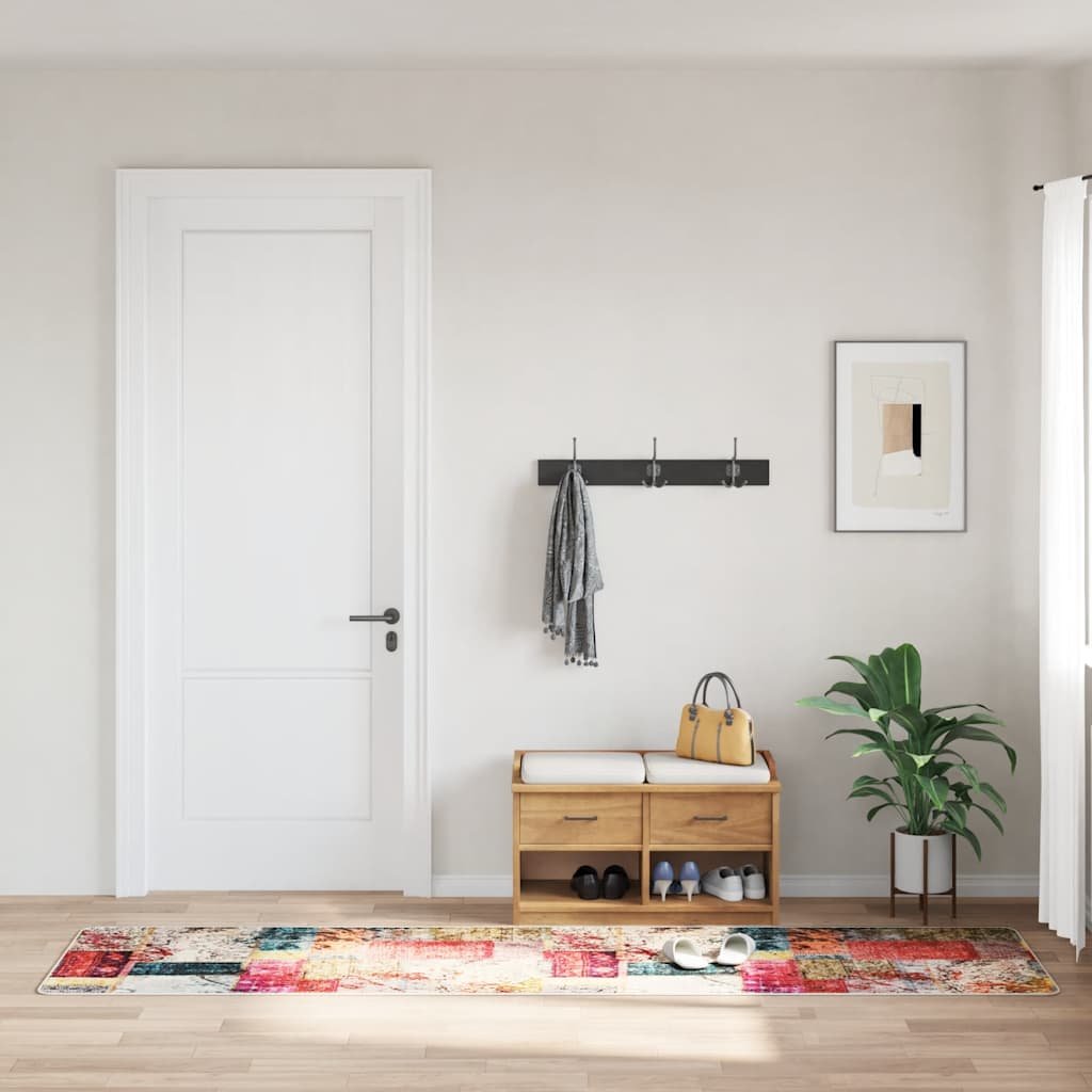 Walplus Polyester 4 mm Pile Rug - Multicolour - 80 x 300 cm - Not Suitable - Image 1