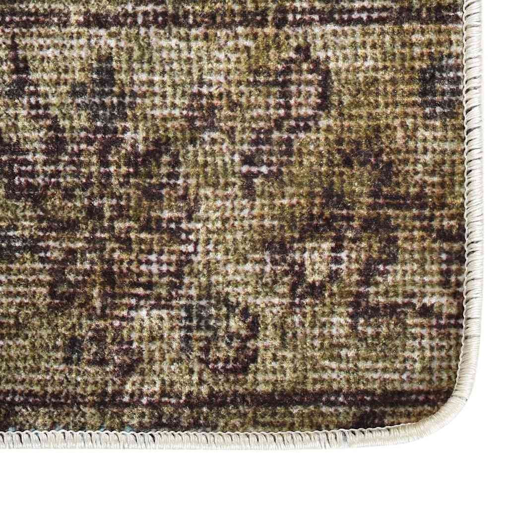 Walplus Polyester 4 mm Pile Rug - Multicolour - 80 x 300 cm - Not Suitable - Image 3