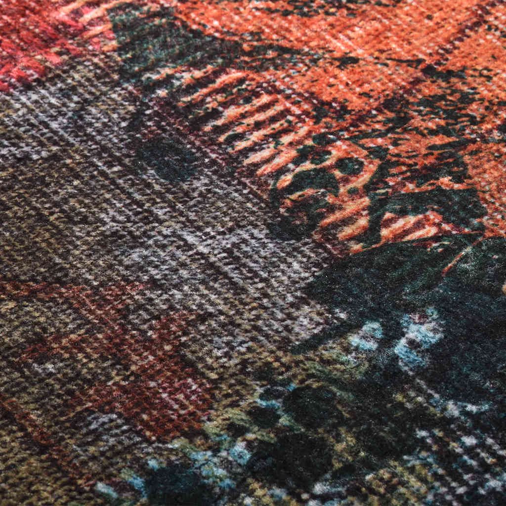 Walplus Polyester 4 mm Pile Rug - Multicolour - 80 x 300 cm - Not Suitable - Image 4