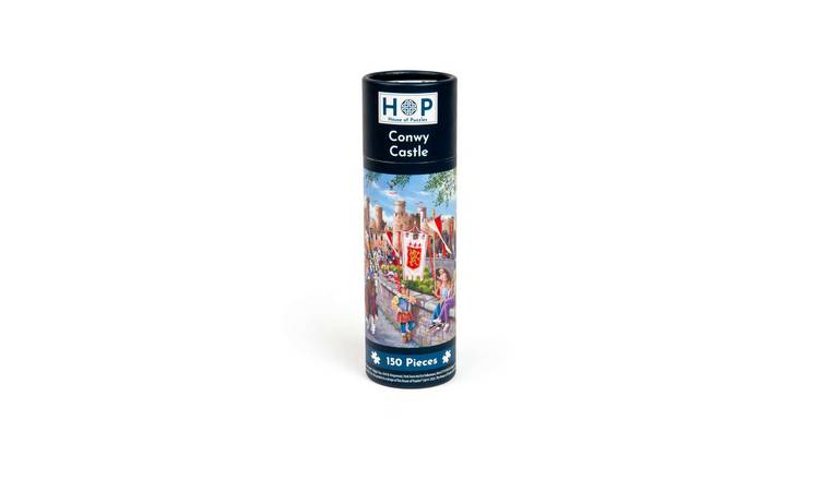 The House of Puzzles Conwy Castle 150 Piece Mini Jigsaw Puzzle