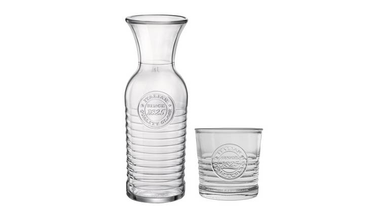 Bormioli Rocco 7 Piece Officina 1825 Carafe & Glasses Set