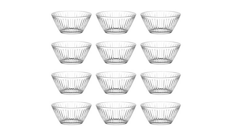 LAV Hestia Glass Snack Bowls - Pack of 12