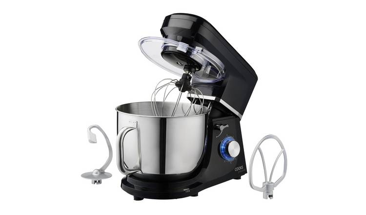 Cooks Professional 7L Stand Mixer with 6 Speeds - Black