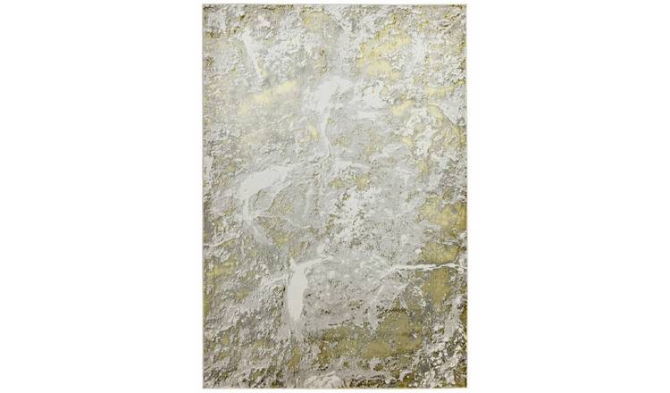Mega Flooring Grey Modern Abstract Rug - 120 x 170cm