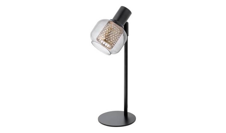 Osram Decor Firefly E14 Modern Bedside Desk Night Table Lamp - Black