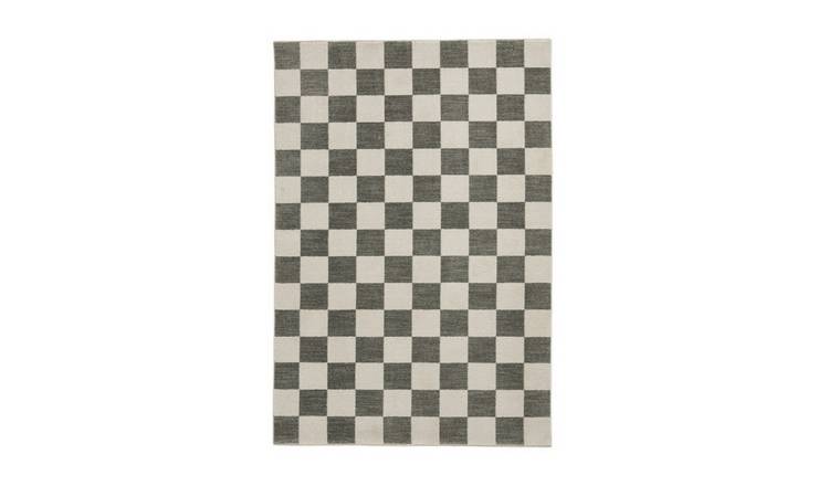 Mega Flooring Green Modern Geometric Rug - 60 x 120cm