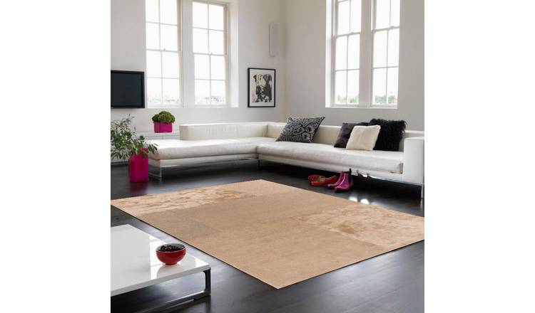 Mega Flooring Beige Handmade Geometric Rug - 120 x 170cm