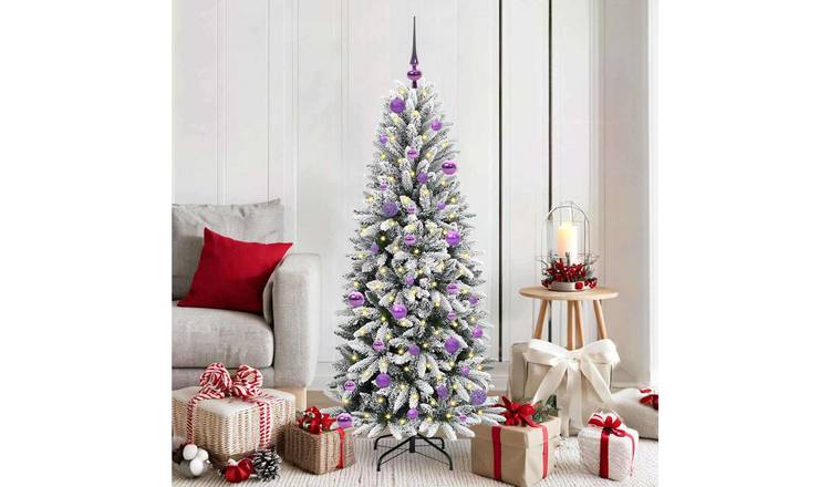 Walplus 150 LED Lights Christmas Tree Foldable Branches - White - 150 cm