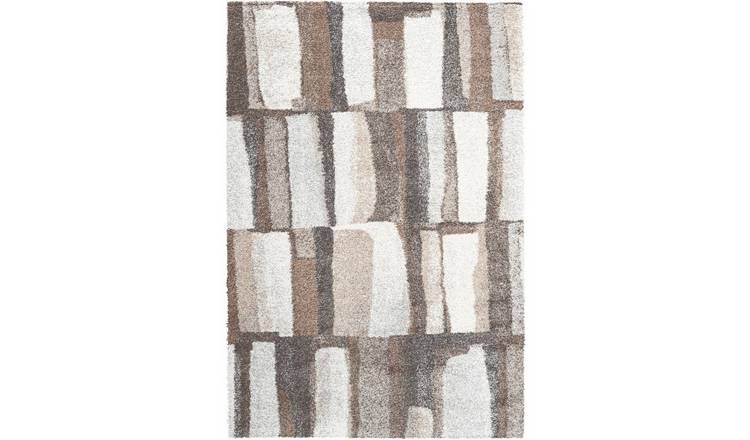 Mega Flooring Multi Modern Geometric Rug - 133 x 195cm