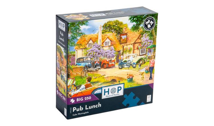 The House of Puzzles Pub Lunch BIG 250 Piece Jigsaw Puzzle