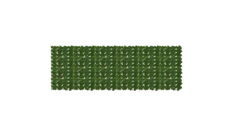 Walplus Rectangular Balcony Screen - Green - 300 x 100 cm