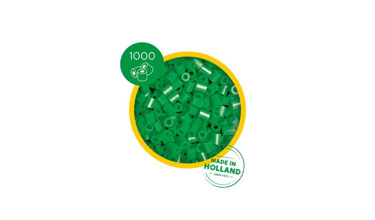 SES Creative Iron On Beads 1000 Piece Craft Set - Green